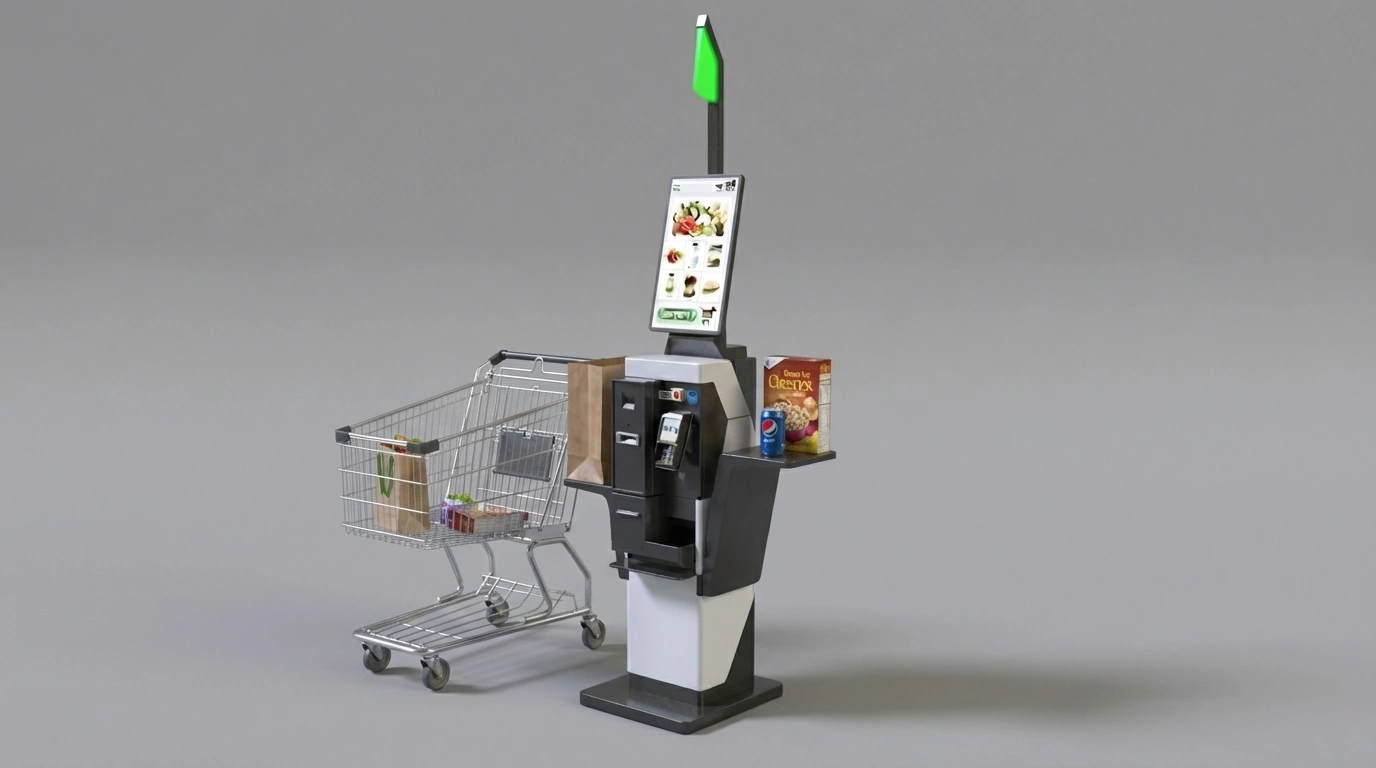 Quickpaymini sistema de autocobro self checkout